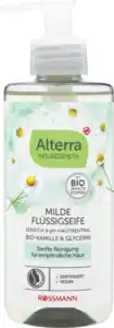 Alterra NATURKOSMETIK Milde Flüssigseife Bio-Kamille & Glycerin, 300 ml