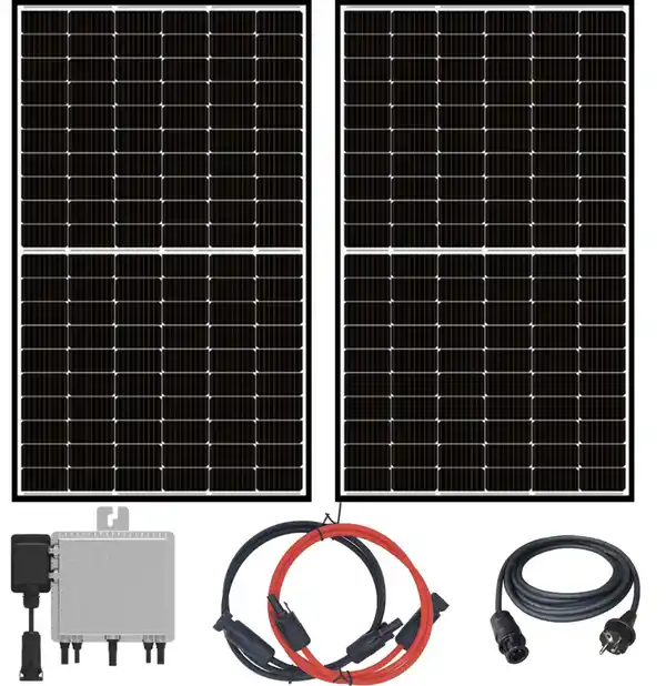 Bild 1 von Sunlit Balkonkraftwerk 760 Watt ohne Halterung