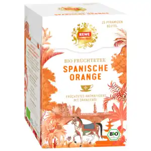 REWE Feine Welt Bio Früchtetee Spanische Orange 30g, 15 Beutel