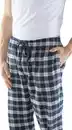 Bild 1 von IDEENWELT Herren Flanellhose Karo grün Blau XL