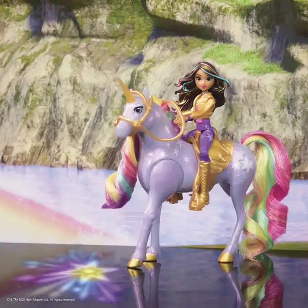 Bild 2 von Spin Master Unicorn Academy - Small Doll & Unicorn - Sophia & Light Magic Wildstar