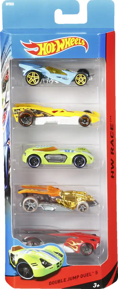 Bild 1 von Mattel Hot Wheels 5er Geschenkset