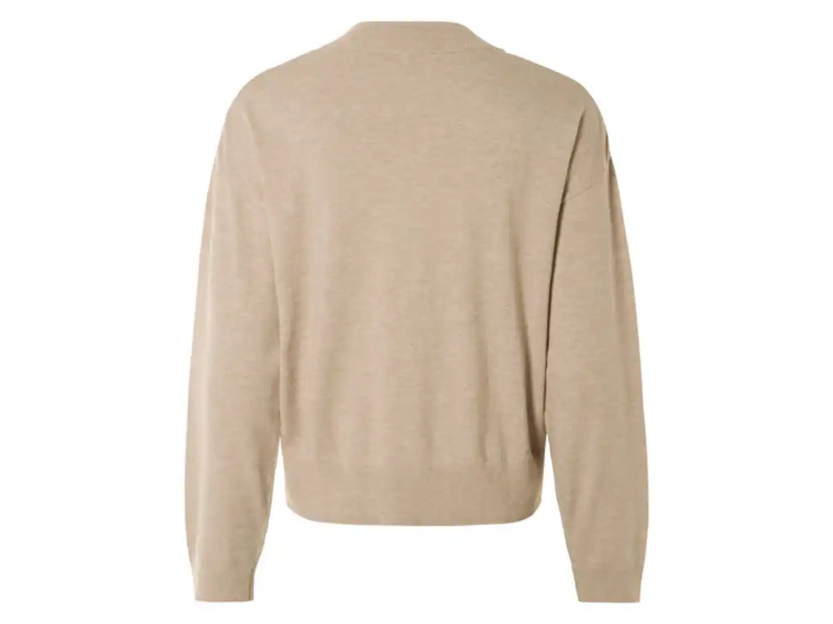 Bild 4 von esmara® Damen Feinstrickpullover/ Feinstrick-Hoodie, leger geschnitten