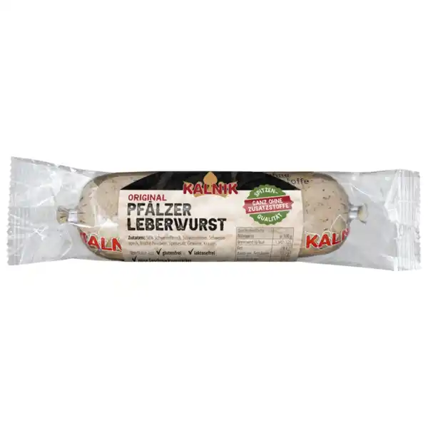 Bild 1 von Kalnik Original Pfälzer Leberwurst 200g