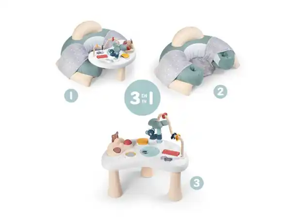 Bild 2 von SMOBY 3-in-1 Byby-Spielsitz, mit Activity-Tisch