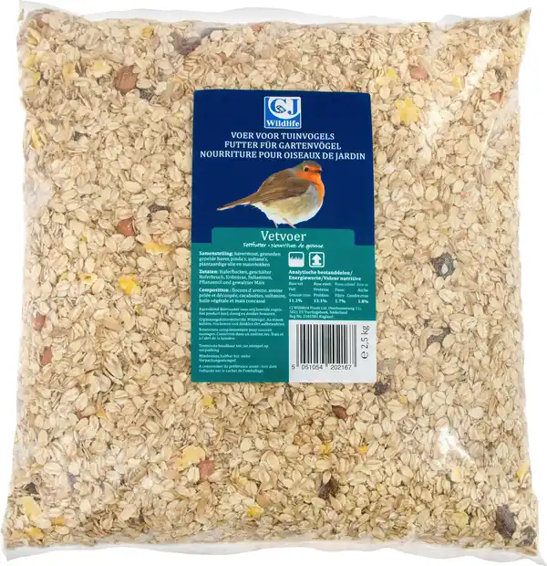 Bild 1 von Wildvogelfutter Fettfutter 2,5 kg Beutel