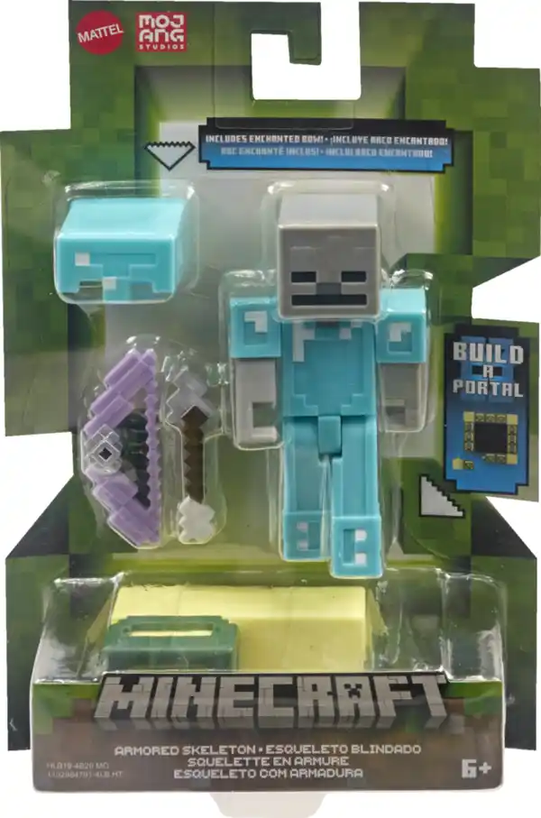 Bild 1 von Mattel Minecraft Craft-A-Block Figuren Sortiment