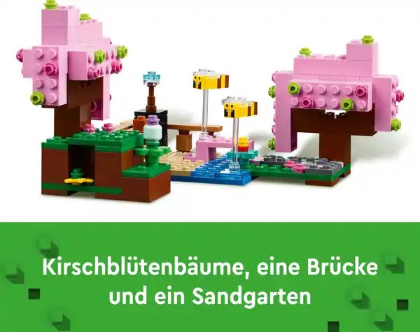 Bild 4 von LEGO Minecraft 21260 Der Kirschblütengarten
