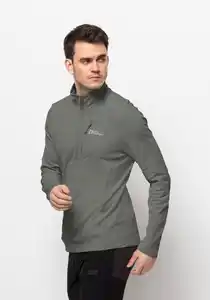 Jack Wolfskin Stehkragenpullover KOLBENBERG HZ M, Grün