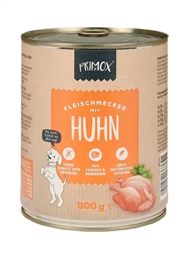 Bild 1 von Primox Nassfutter für Hunde Huhn 800 g