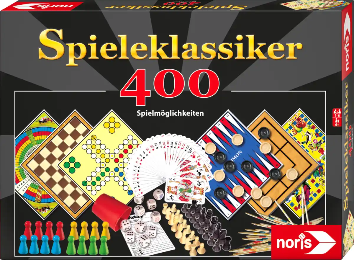 Bild 1 von Noris Spieleklassiker 400 Spielmöglichkeiten