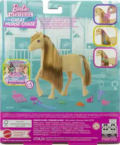 Mattel Barbie Mysteries: Das geheimnisvolle Pferdeabenteuer Pony & Zubehör