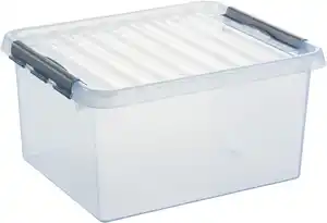 Sunware Aufbewahrungsbox Q-Line 36L transparent 50 x 40 x 26 cm