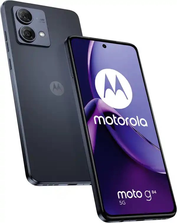 Bild 1 von moto g84 5G Smartphone midnight blue