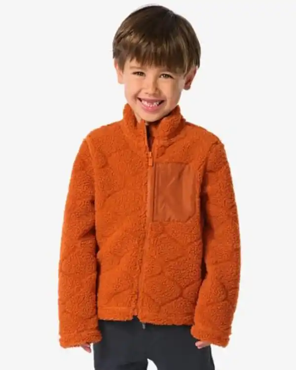 Bild 1 von Teddy-Kinderjacke braun