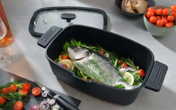 Bild 4 von Bräter, Aluguss schwarz, oval