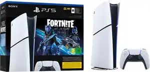 PlayStation 5 Slim Digital Edition Konsole Fortnite Cobalt Star Bundle