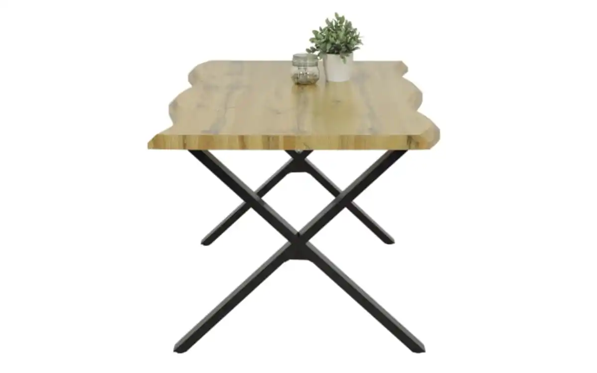 Bild 2 von Esstisch Gerda III, Wildeiche Nachbildung