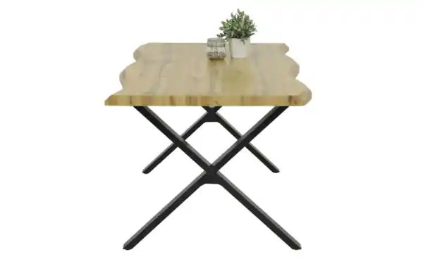 Bild 2 von Esstisch Gerda III, Wildeiche Nachbildung