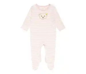 Steiff Baby-Strampler, rosa