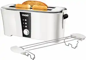 38020 Design Dual Doppelschlitz-Toaster weiß/schwarz