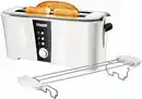 Bild 1 von 38020 Design Dual Doppelschlitz-Toaster weiß/schwarz