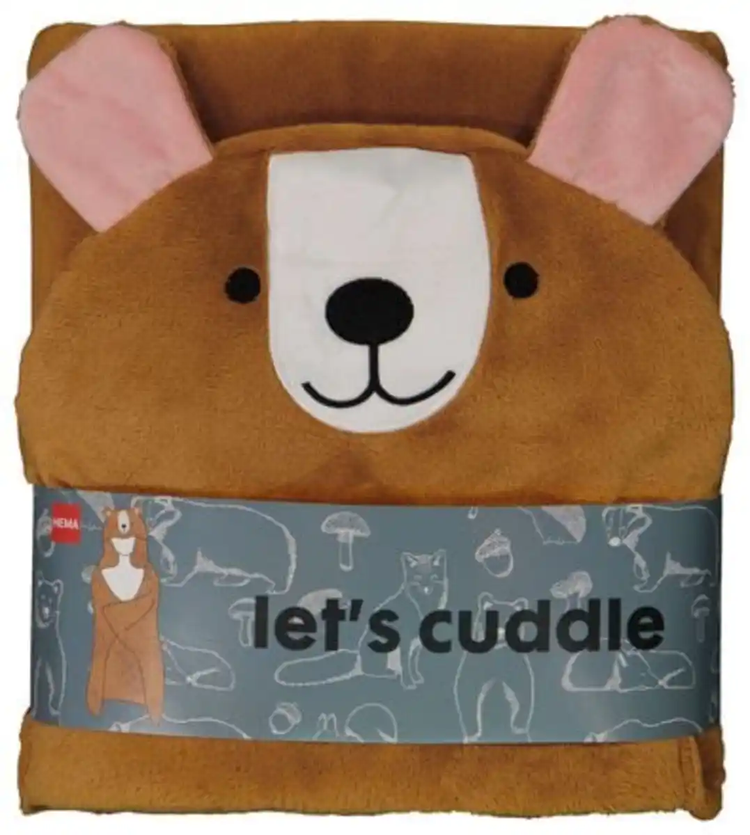 Bild 1 von Kuscheldecke, 130 x 150 cm, Bär