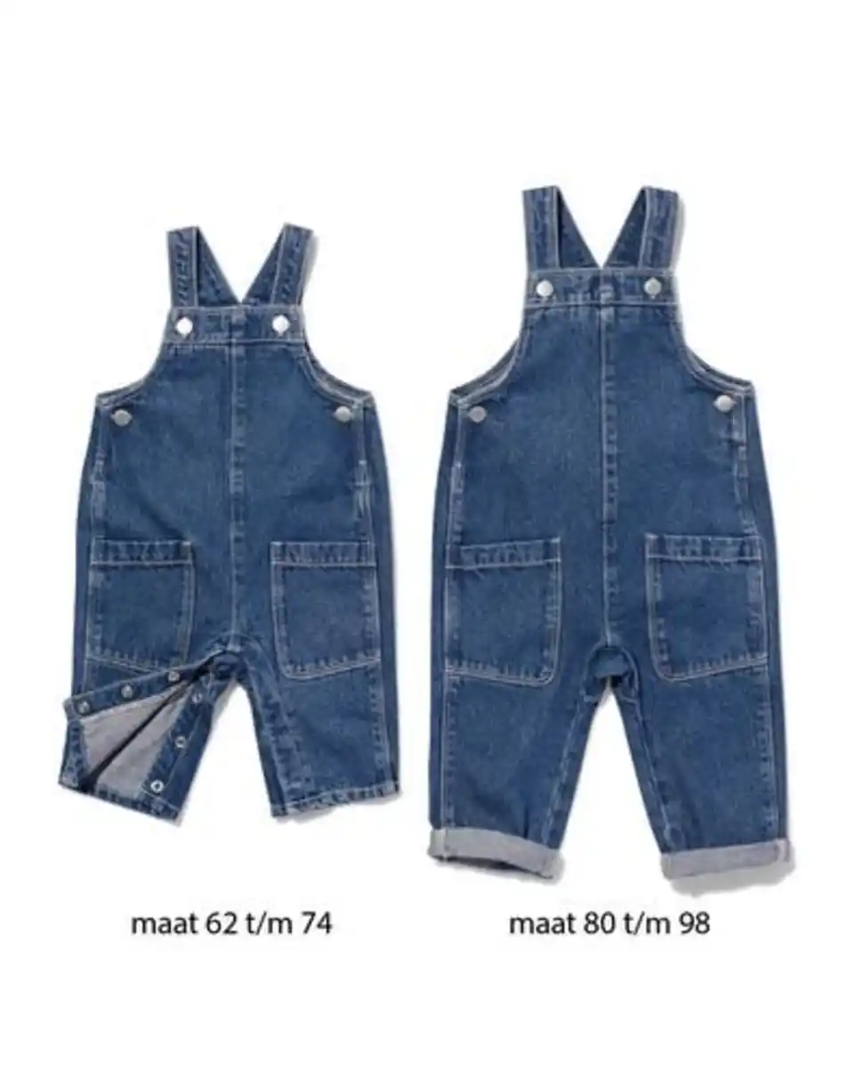 Bild 4 von Baby Jumpsuit Jeans dunkelblau