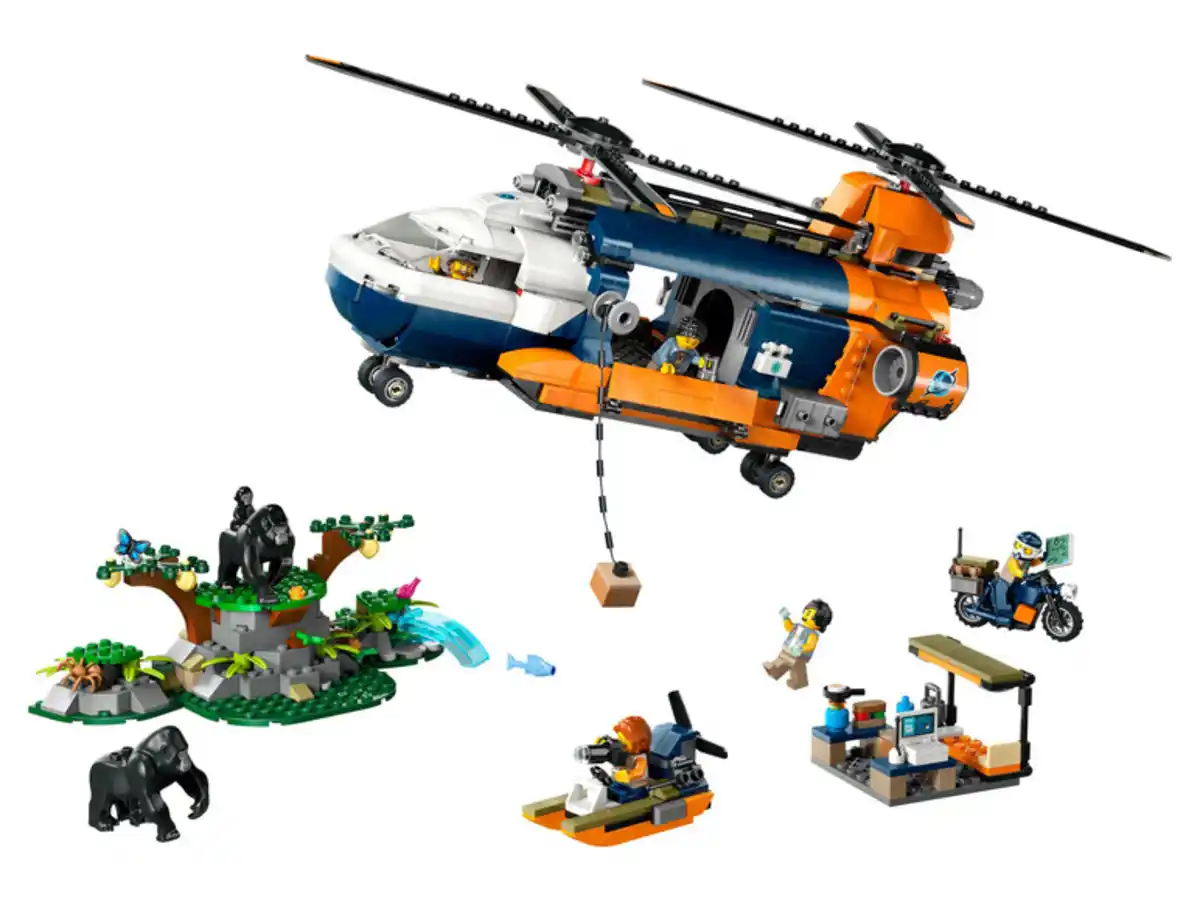 Bild 2 von LEGO® City 60437 »Dschungelforscher-Hubschrauber«