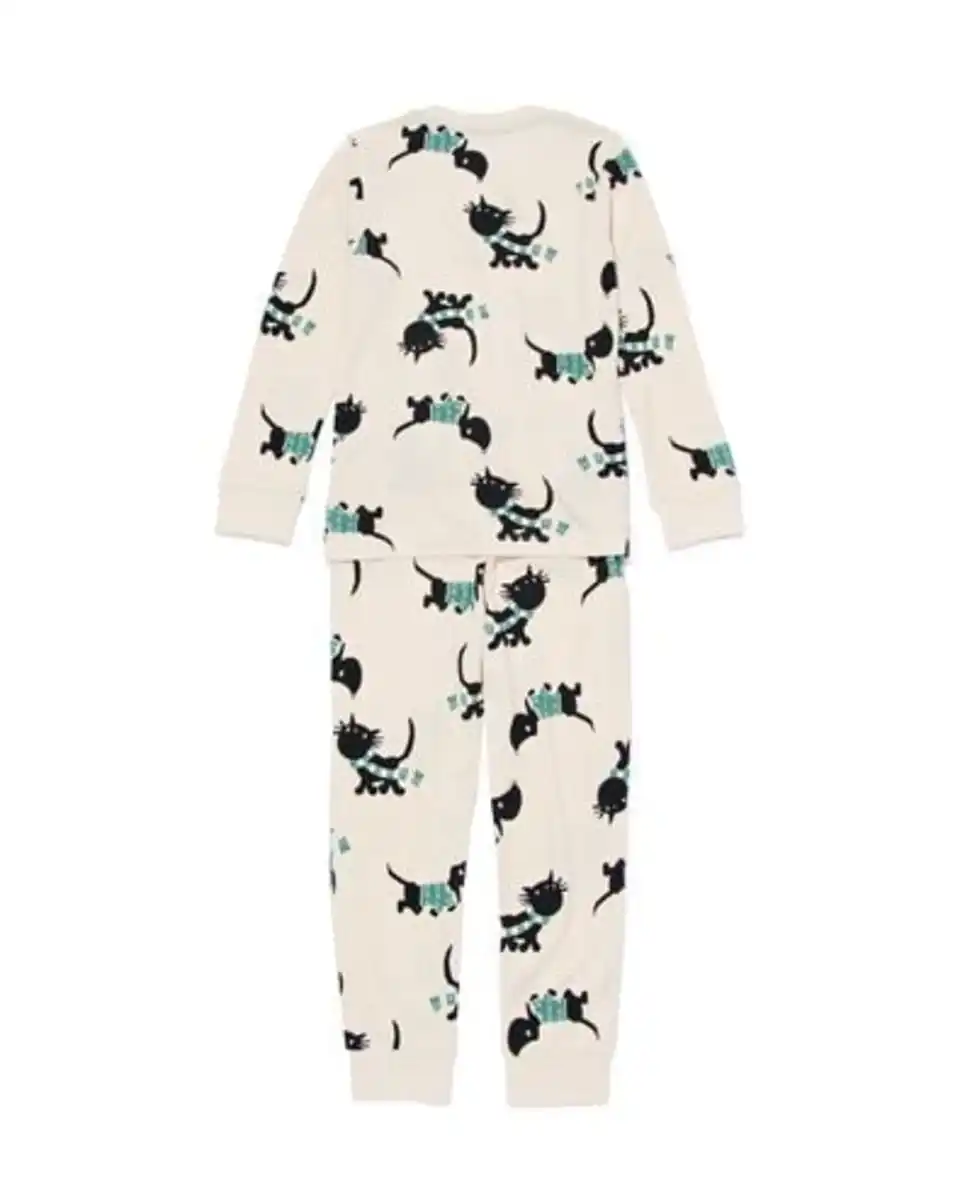 Bild 4 von Mini-Pyjama, extrawarm, Takkie und Siepie grün