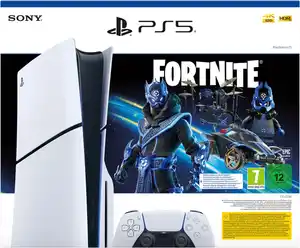 PlayStation 5 Slim (mit Laufwerk) Konsole Fortnite Cobalt Start Bundle