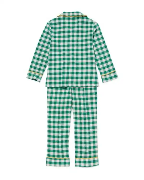 Bild 3 von Karierter Kinderpyjama War Child grün