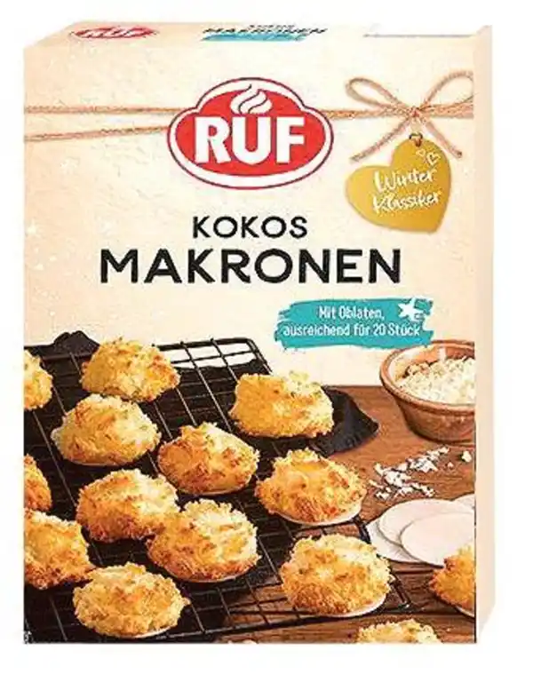 Bild 1 von RUF Backmischung Kokosmakronen 385 g