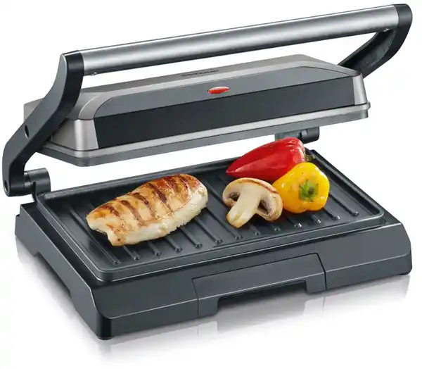 Bild 1 von KG 2394 Kontaktgrill grau-metallic/schwarz