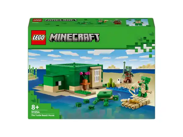 Bild 1 von Lego Minecraft 21254 »Das Schildkrötenstrandhaus«