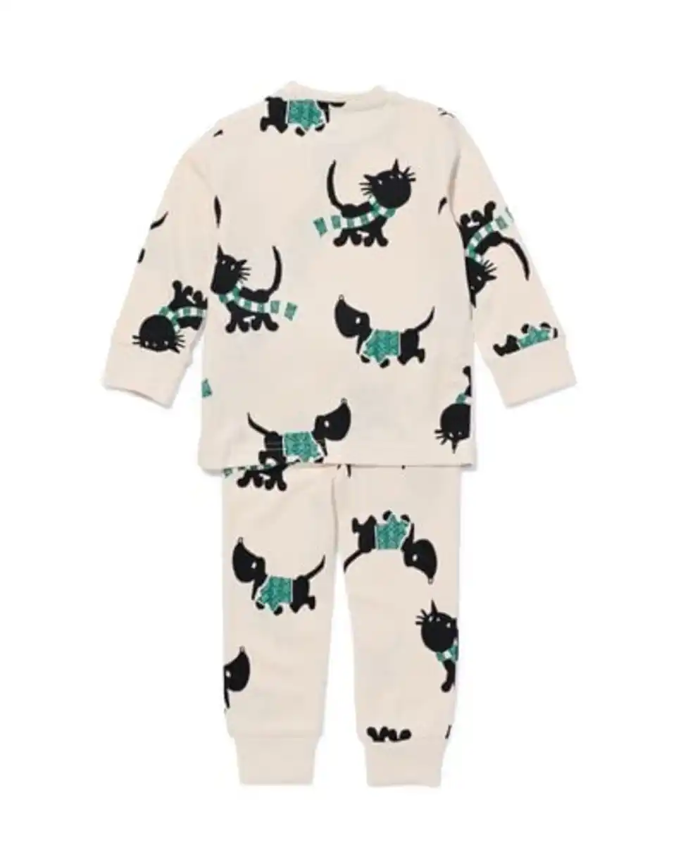 Bild 2 von Baby-Pyjama Takkie, Waffel grün