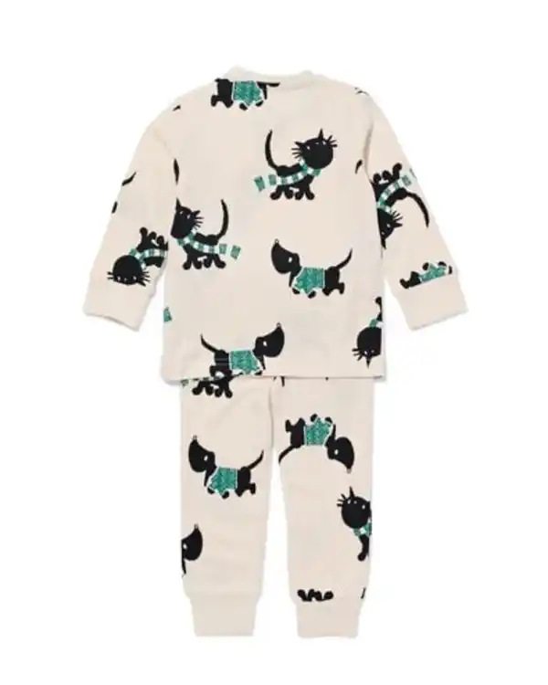 Bild 2 von Baby-Pyjama Takkie, Waffel grün