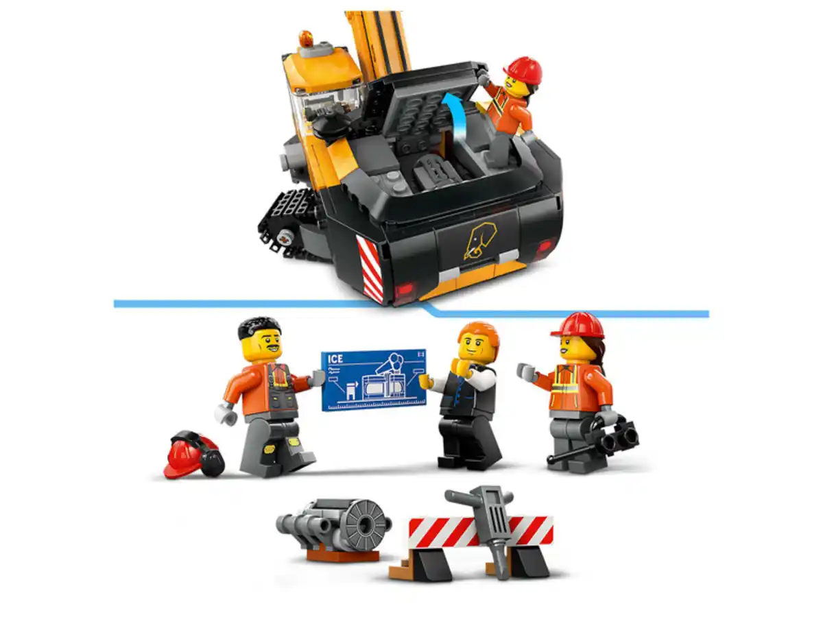 Bild 3 von LEGO® City 60420 »Raupenbagger«