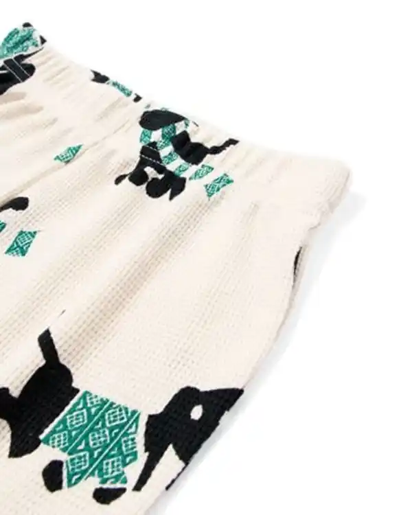 Bild 3 von Mini-Pyjama, extrawarm, Takkie und Siepie grün