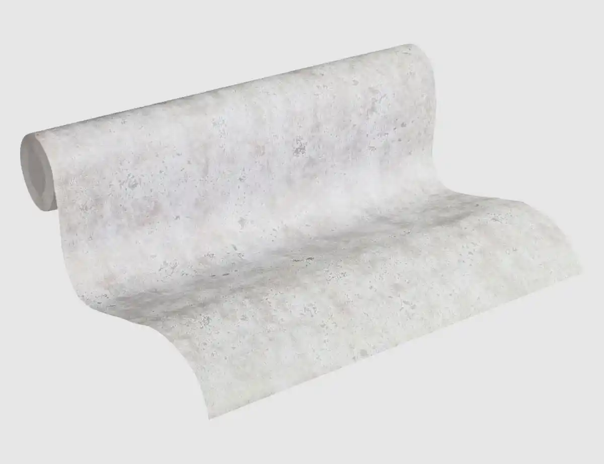 Bild 2 von Vliestapete Steinoptik Hellgrau