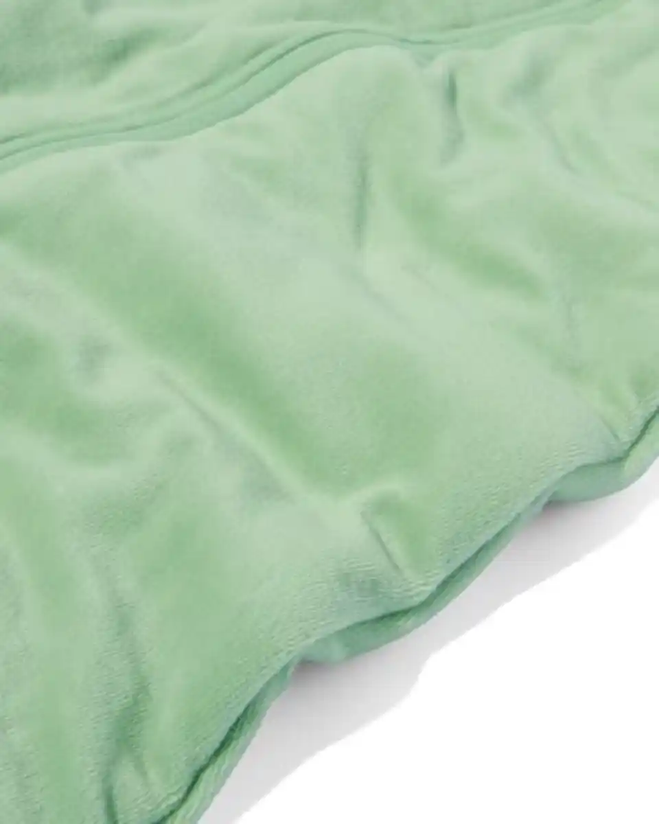 Bild 4 von Babyschlafsack mit Druckknopfärmeln Samt hellgrün