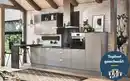 Bild 1 von Impressa - Einbauküche Uno, perlgrau matt, inkl. Siemens Elektrogeräte