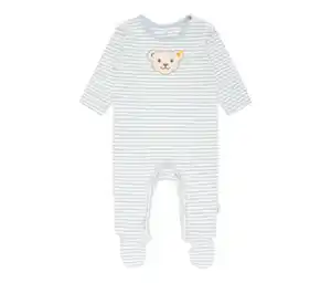 Steiff Baby-Strampler, blau