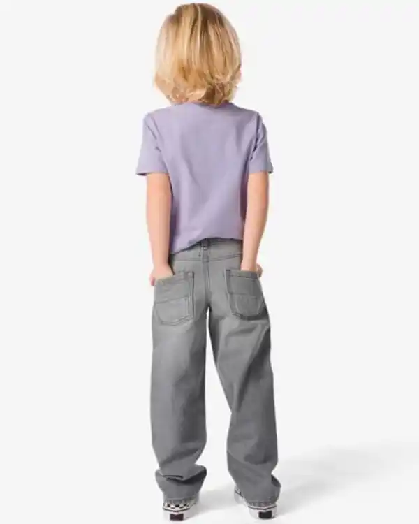Bild 3 von Kinder-Jeans, Straight Fit grau