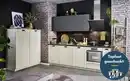Bild 1 von Impressa - Einbauküche Ravenna/Uno, creme, inkl. Elektrogeräte