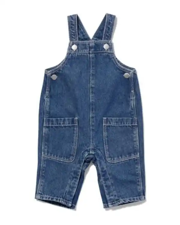 Bild 1 von Baby Jumpsuit Jeans dunkelblau