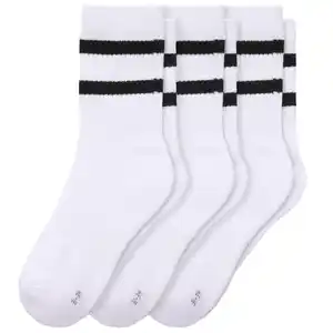 3 Paar Kinder Sportsocken im Set WEISS