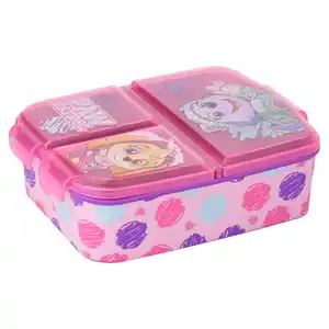 PAW Patrol Brotdose mit 3 Fächern PINK / LILA