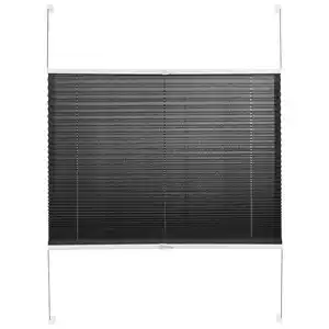 Xxxl Plissee, Grau, Textil, 100x130 cm, Länge universell einstellbar, Wohntextilien, Gardinen & Vorhänge, Rollos & Jalousien