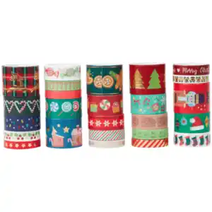 Avec Washi-Tape-Set mit Weihnachtsprint